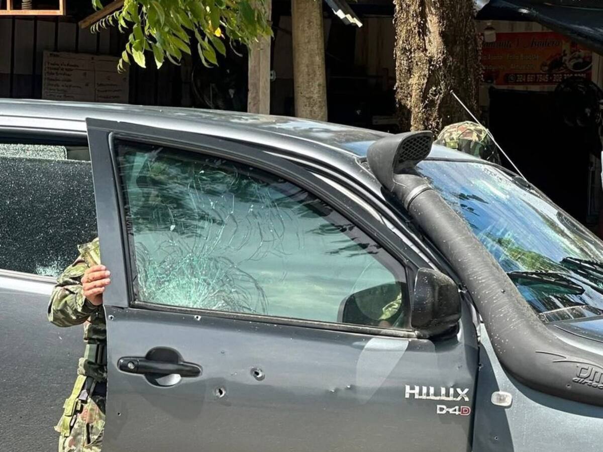 Ataque armado contra vehículo militar deja tres uniformados heridos en Arauquita