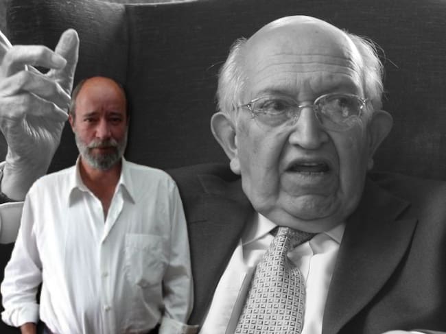 Plinio Apuleyo Mendoza y Antonio Caballero. Foto: Colprensa
