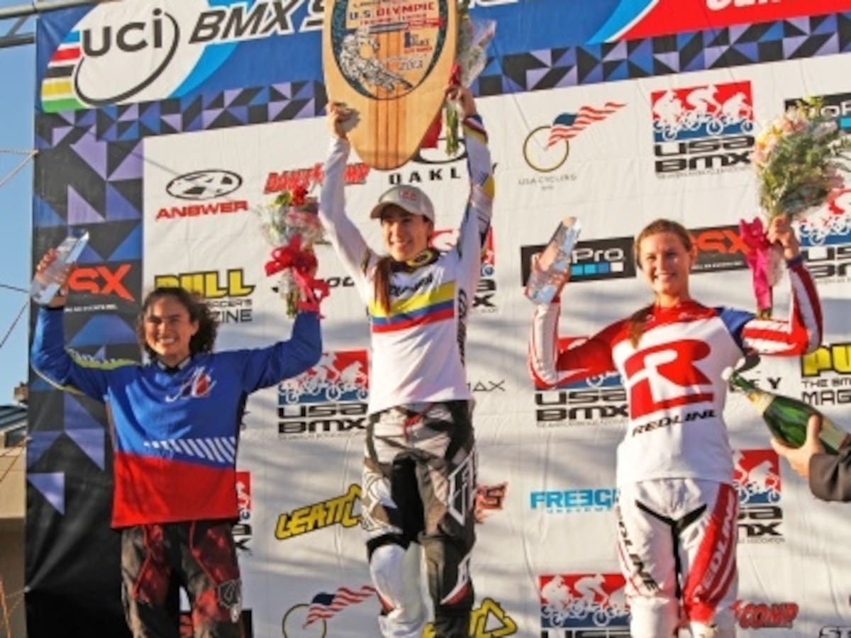 Mariana Pajón, ganadora de la Copa Mundo UCI de Supercross