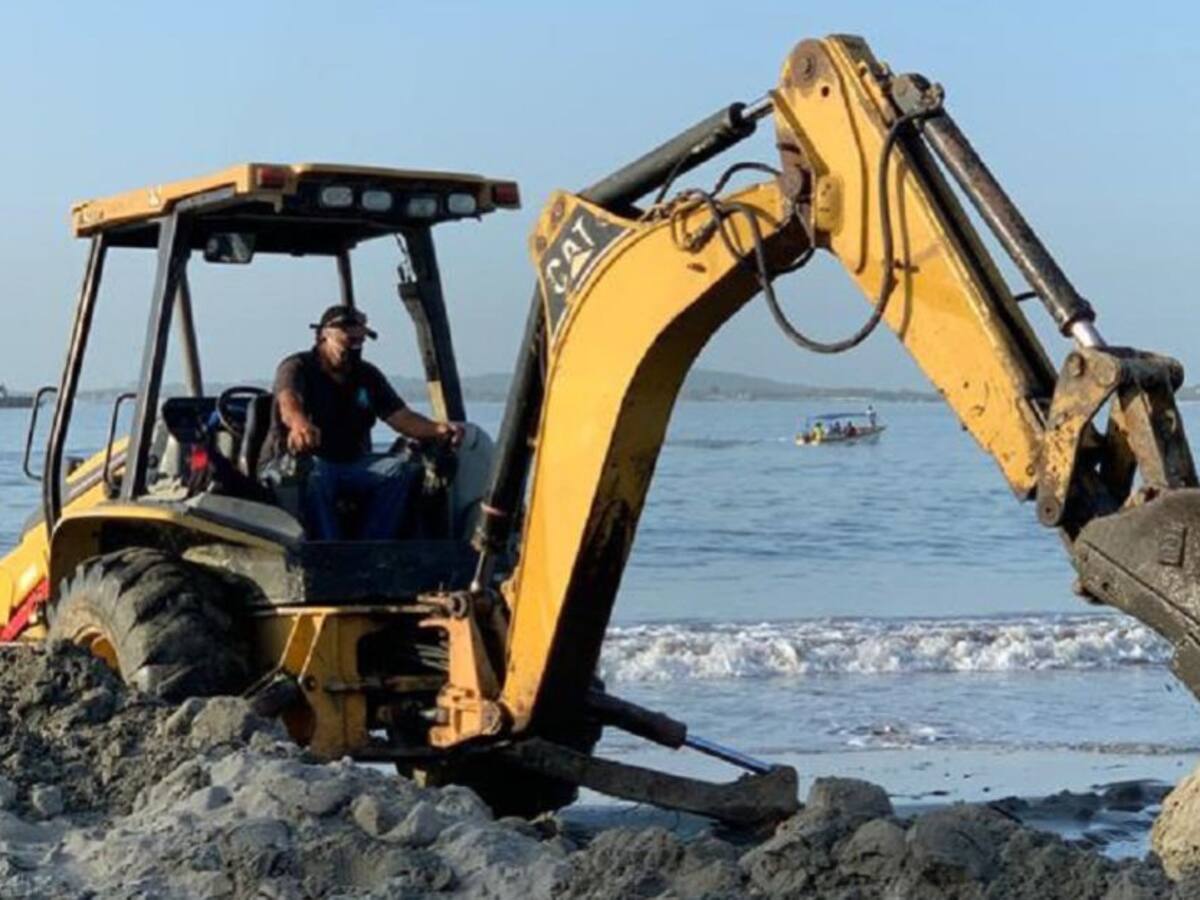 El Laguito en Cartagena requiere urgente una retroexcavadora