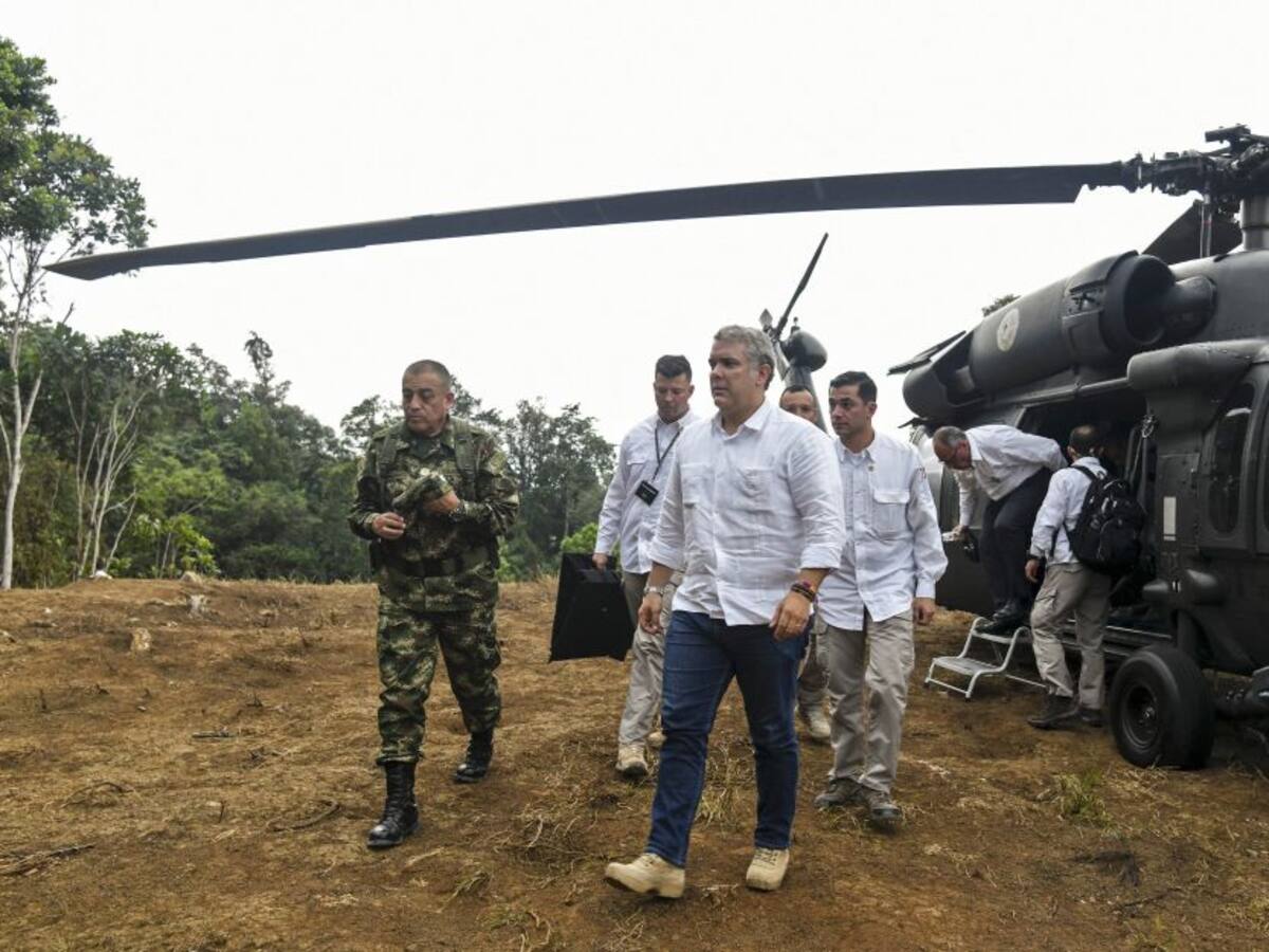 "No nos amedrentan con violencia ni con terrorismo": Iván Duque