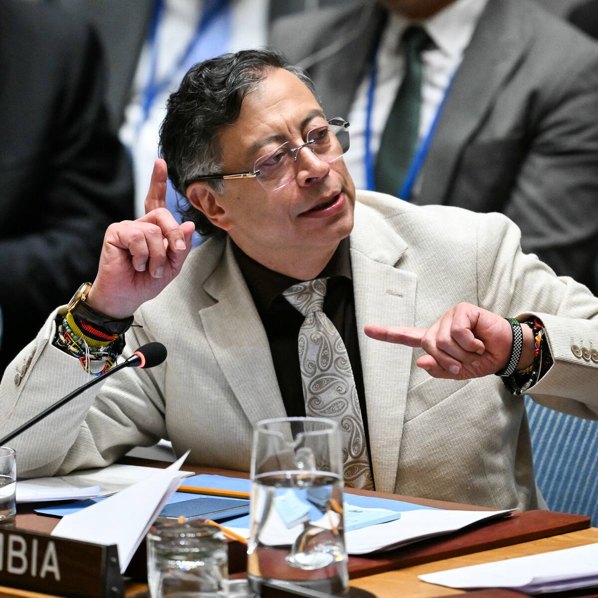 Colombia preside el Consejo de Seguridad de la ONU: Petro cuestiona apoyo de Trump a Abelardo