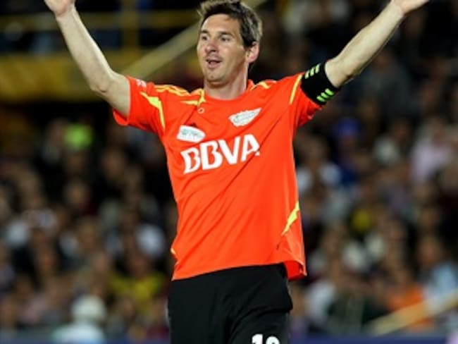 &#039;Amigos de Messi&#039; 6  ‘Resto del mundo’ 6, en juego de las estrellas en Bogotá