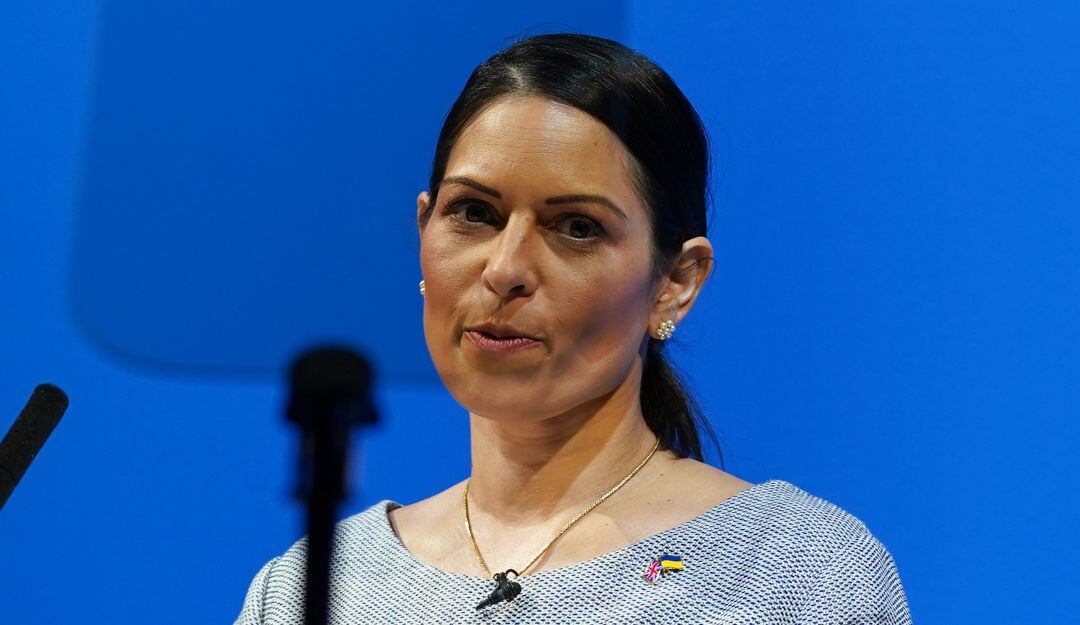 Priti Patel Ministra del Interior Reino Unido