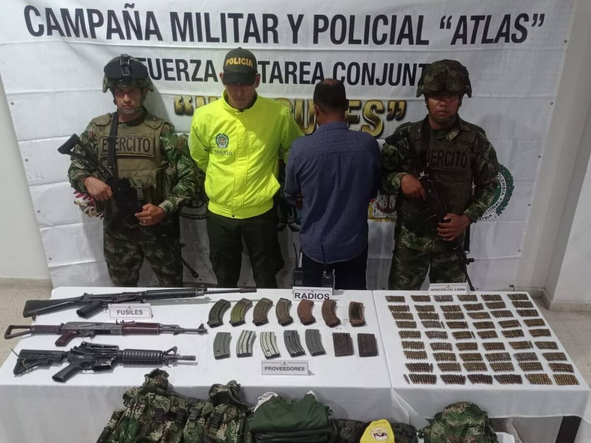 Capturan presuntos integrantes de grupo ilegal en Nariño