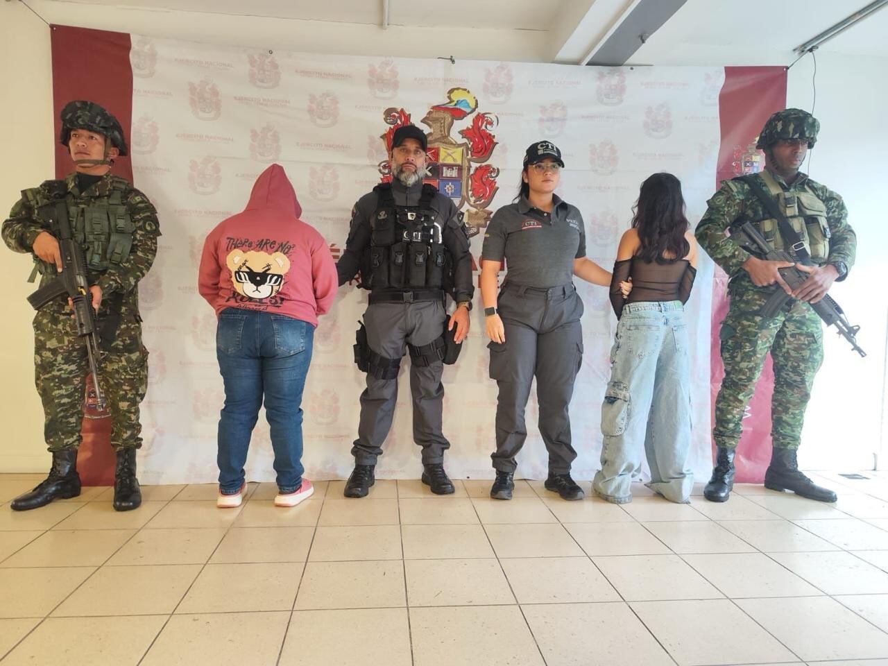 Menores reclutadas por el frente 4 de las disidencias que iban para donde alias Caalarcá