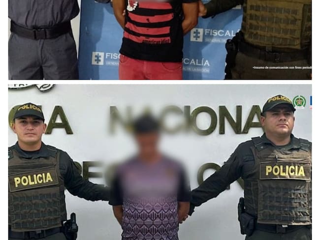 Los procesados fueron capturados por uniformados de la Policía de Vigilancia en La Hormiga y zona rural de Puerto Asís (Putumayo).
