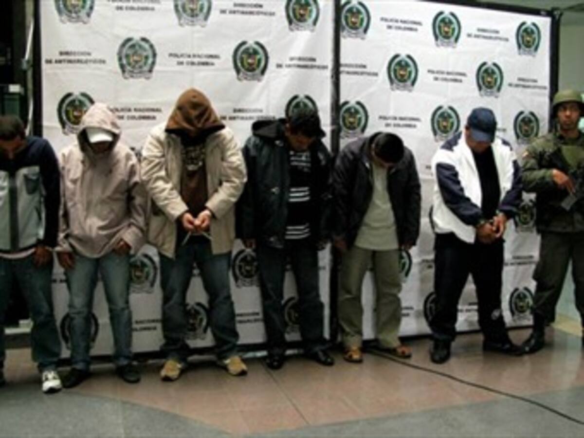 Once personas fueron detenidas por tráfico de alucinógenos en Santander