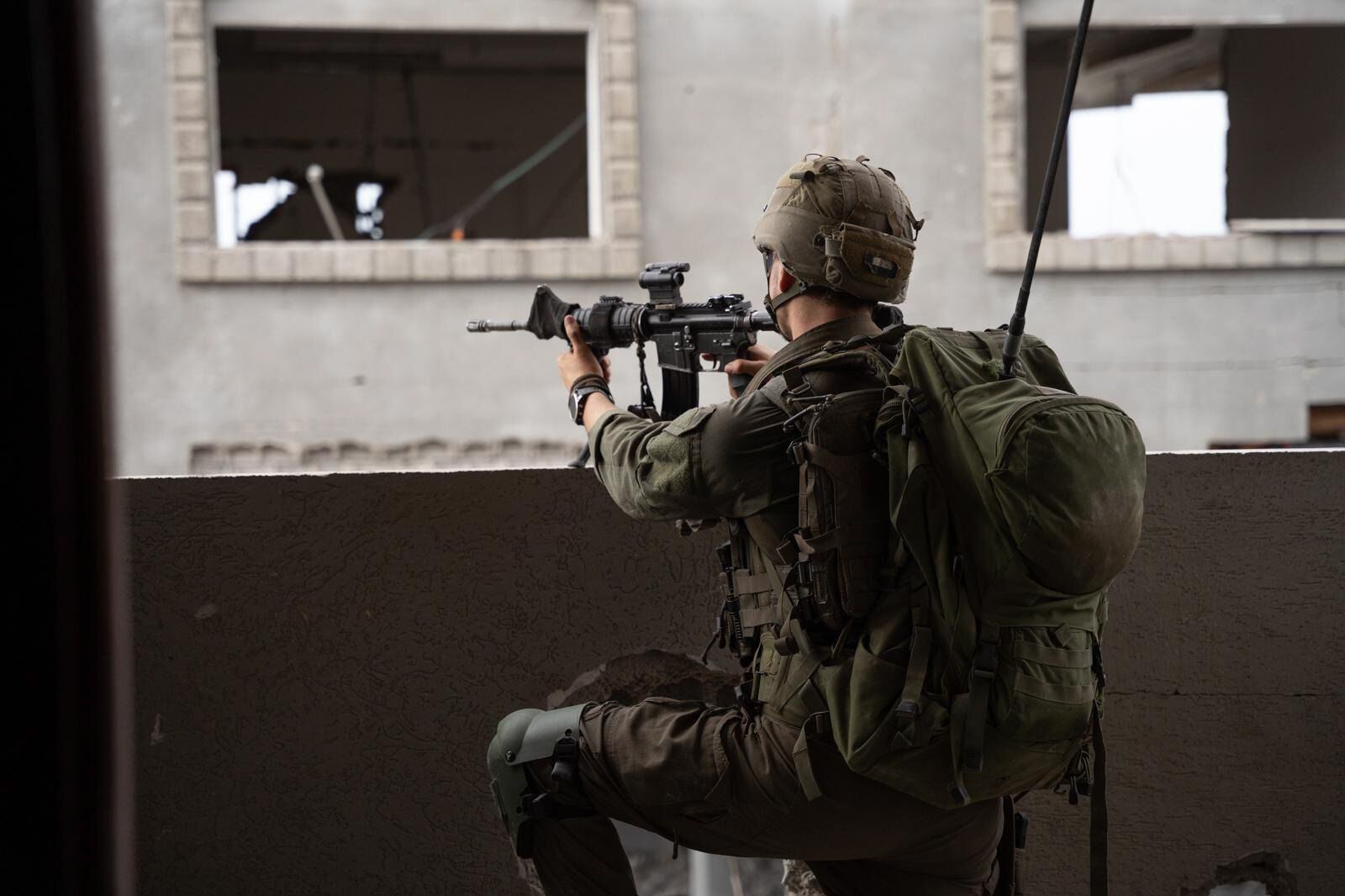 Varios militares israelíes durante una de las operaciones en la Franja de Gaza. 
EFE/ Ejército de Israel 
