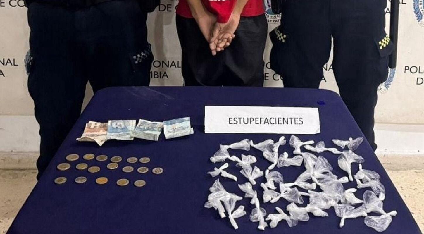 Menor aprehendido en Malambo. Foto: Policía