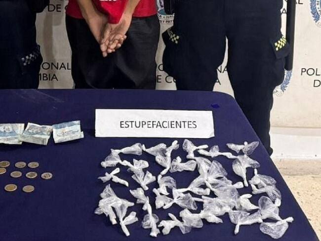 Menor aprehendido en Malambo. Foto: Policía