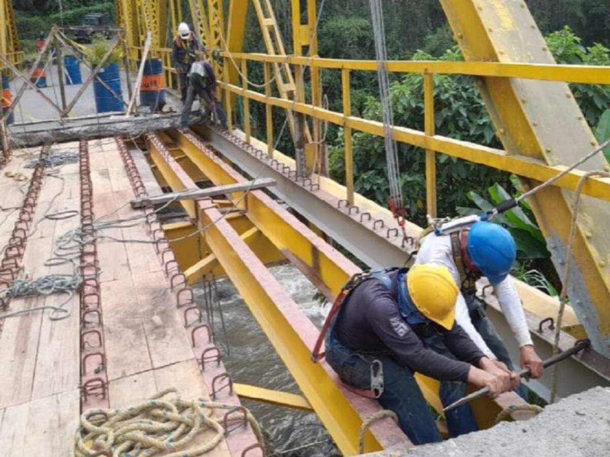 El puente La Ínsula en Chinchiná estará cerrado por dos días