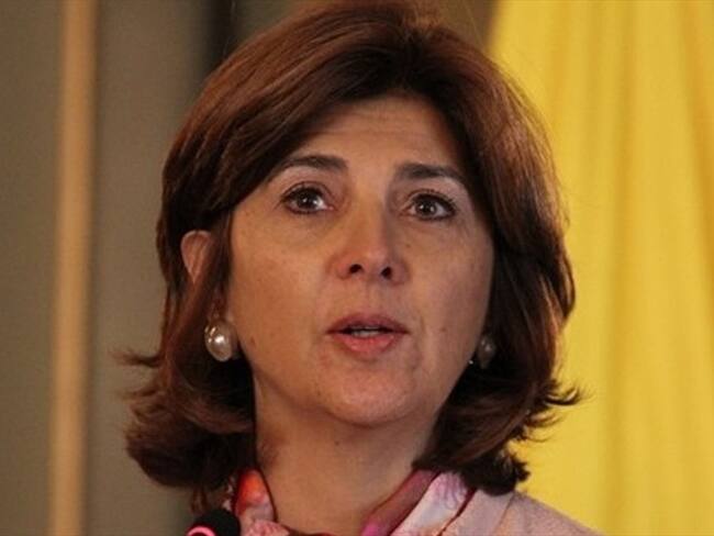 María Ángela Holguín, canciller de Colombia. Foto: Colprensa