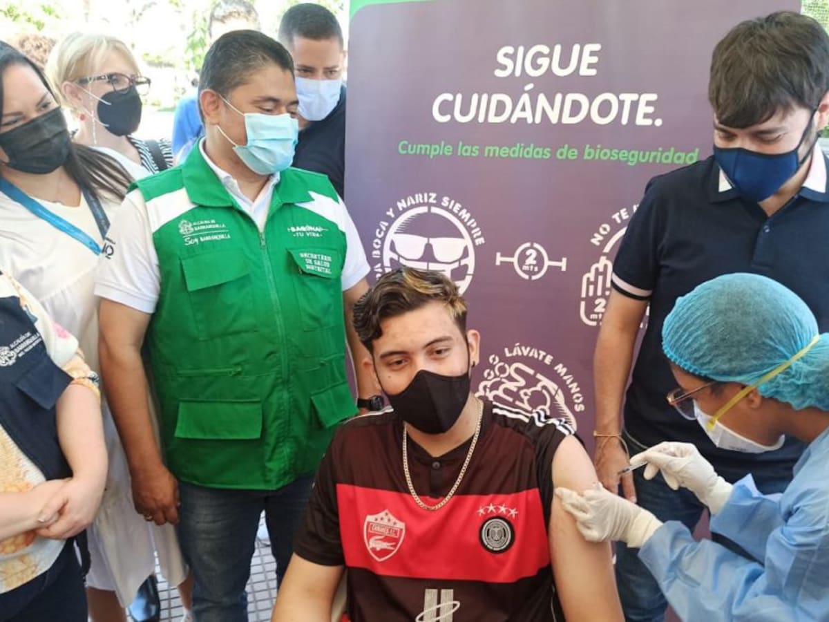 Barranquilla aplicó la dosis dos millones contra el COVID-19