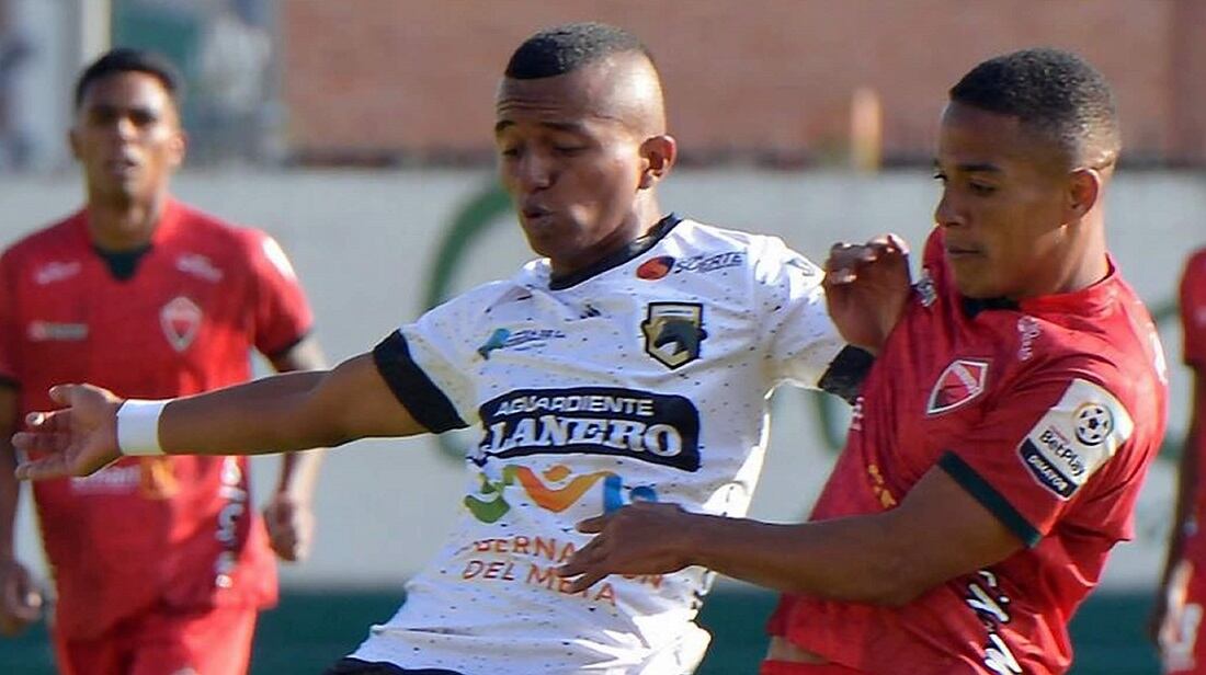 Llaneros y Patriotas de Boyacá en la fase regular dle Torneo de Acenso / Dimayor