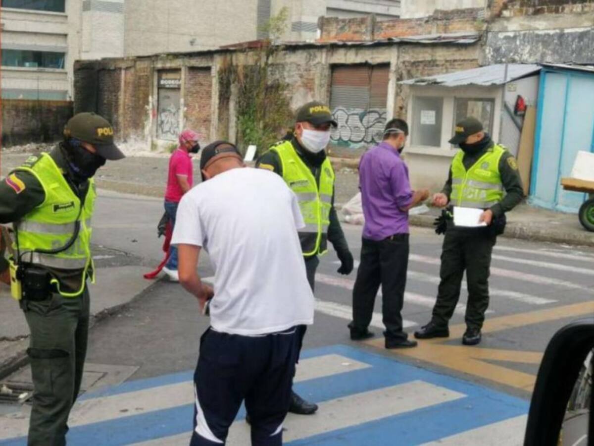 En Pereira se imponen 150 comparendos diarios por incumplir la cuarentena
