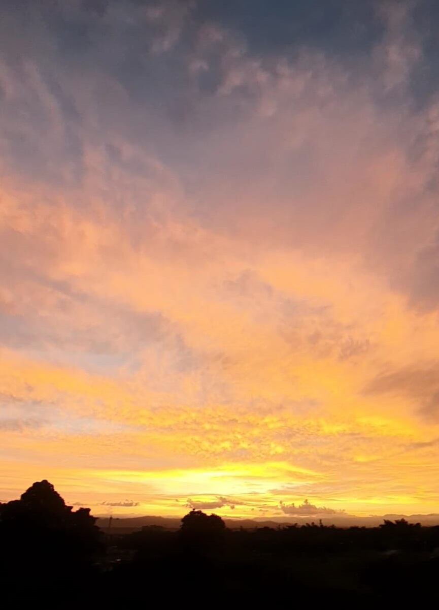 Atardecer en Quindío- Cortesía Angie Porrras