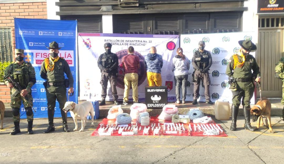 Operativos de captura en el Eje Cafetero