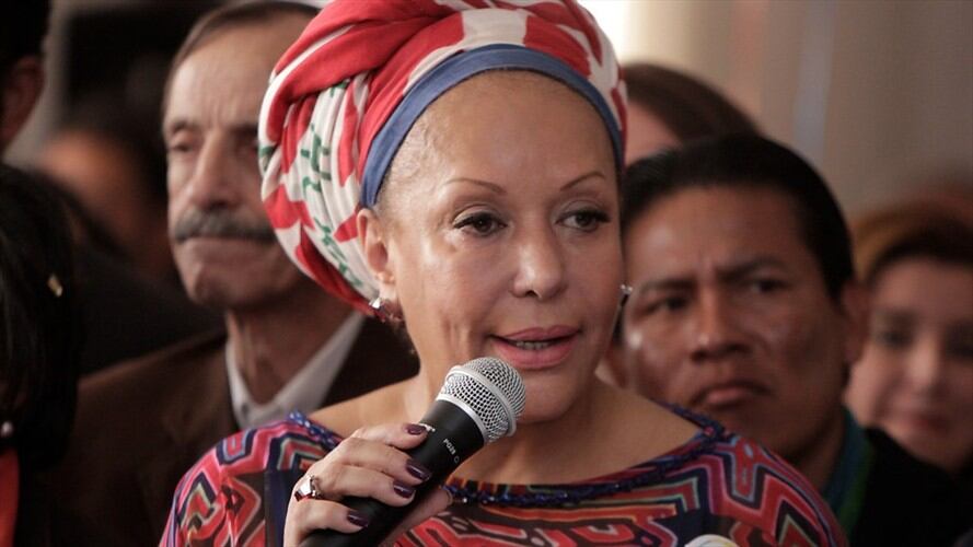 Piedad Córdoba, exsenadora. Foto: Colprensa