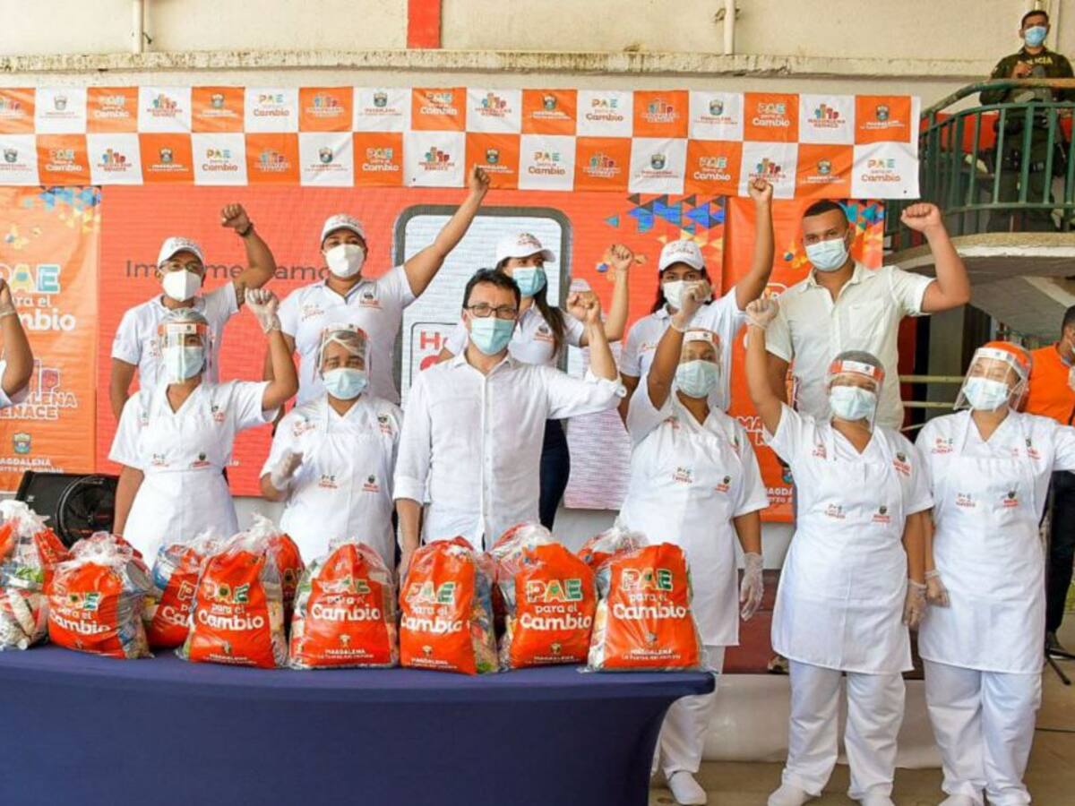 Gobernación del Magdalena adjudica el contrato del PAE para 141 mil niños