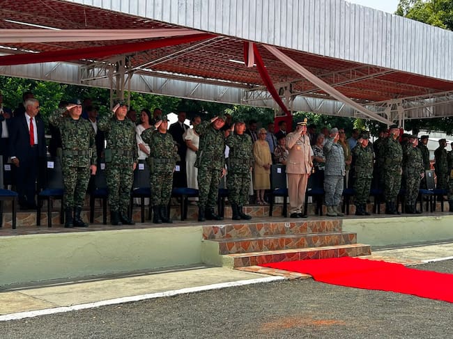 Valle espera avanzar en construcción de batallón en Jamundí con nuevo comandante de Tercera División. Foto: Gobernación del Valle