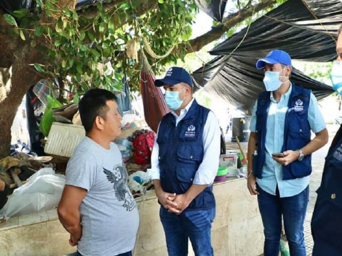 Indígenas desplazados en Montería al Registro Único de Víctimas