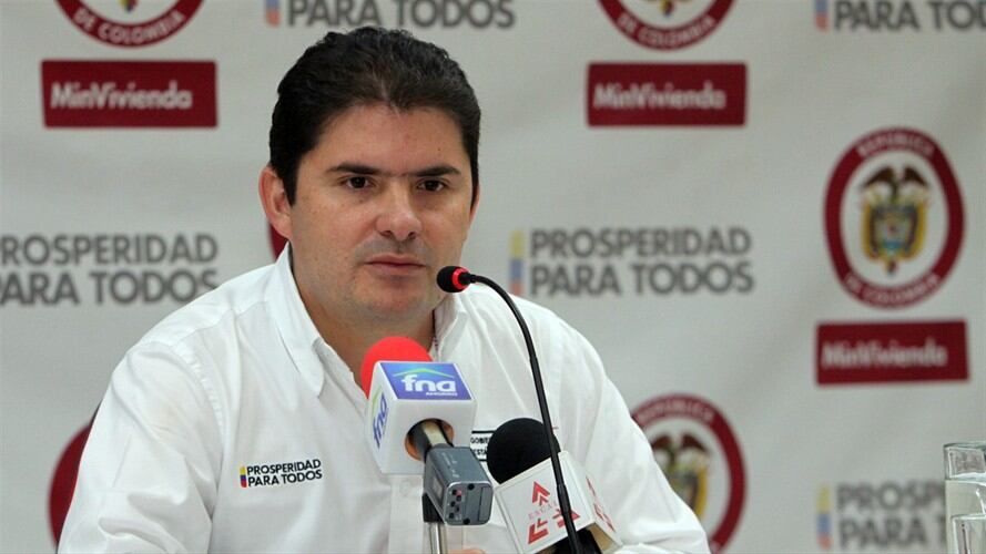 Luis Felipe Henao, ministro de Vivienda. Foto: Colprensa.