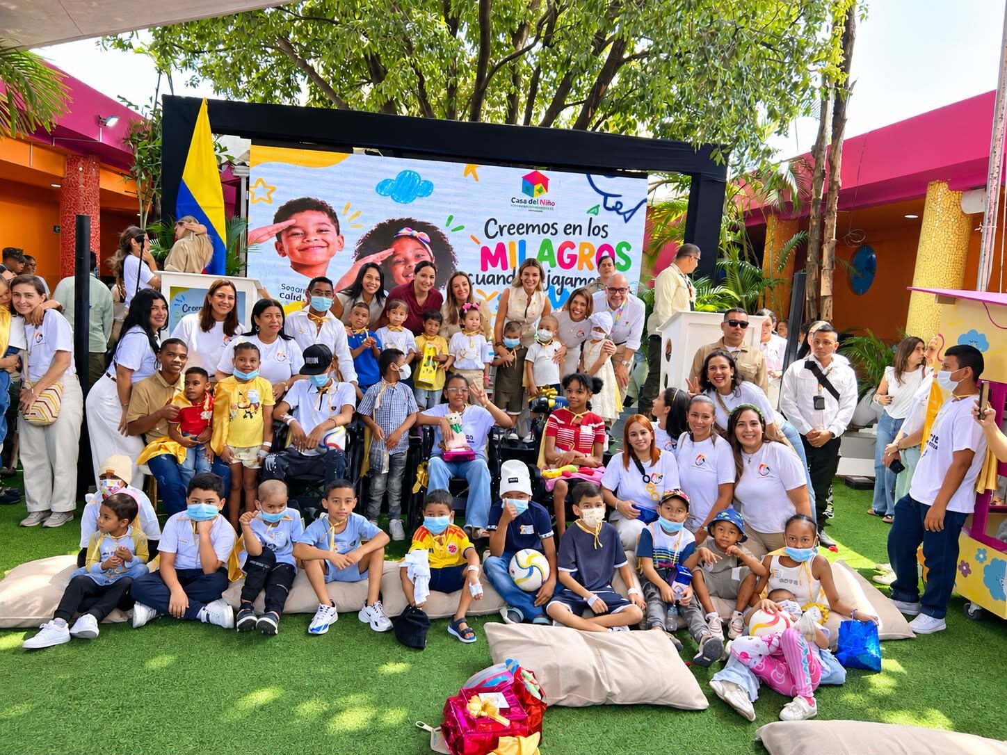 Casa del Niño recibió la visita de la Primera Dama de la Nación, Ana Lucía Pineda