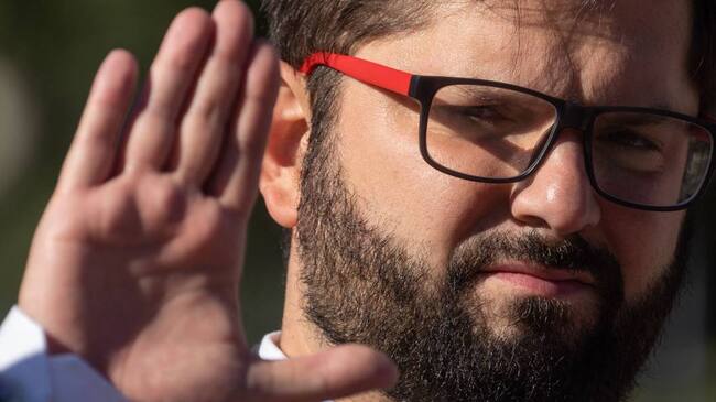 El presidente chileno, Gabriel Boric. Foto: Getty