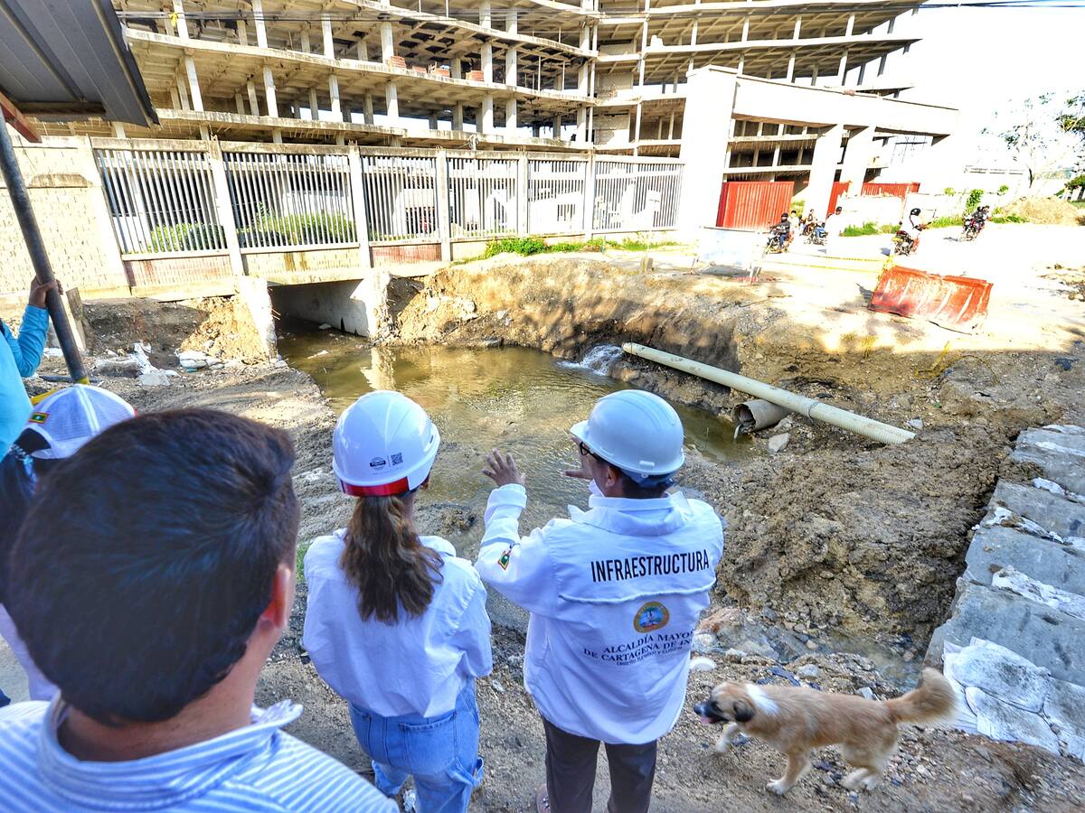 Distrito supervisó avance de obras en la vía principal de Policarpa