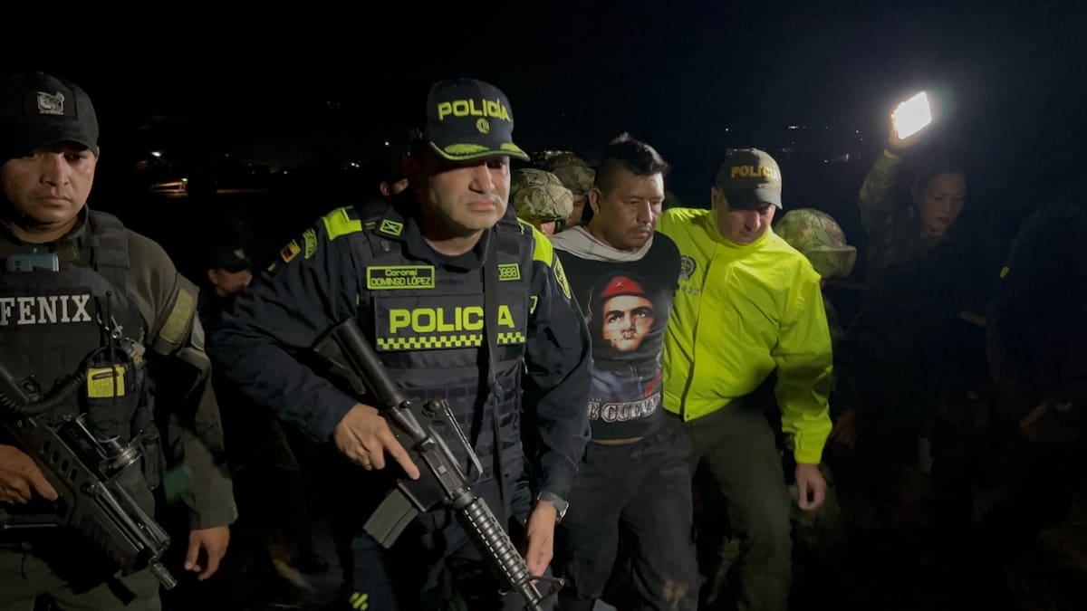 En Tolima Capturan a alias ‘Guajiro’, vinculado con la masacre de 7 policías en el Huila