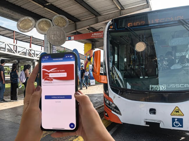 Pasaje de Transcaribe/ Alcaldía de Cartagena
