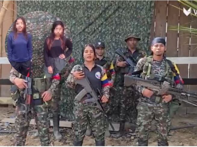 Menores retenidas por el frente 4 de las disidencias en El Bagre