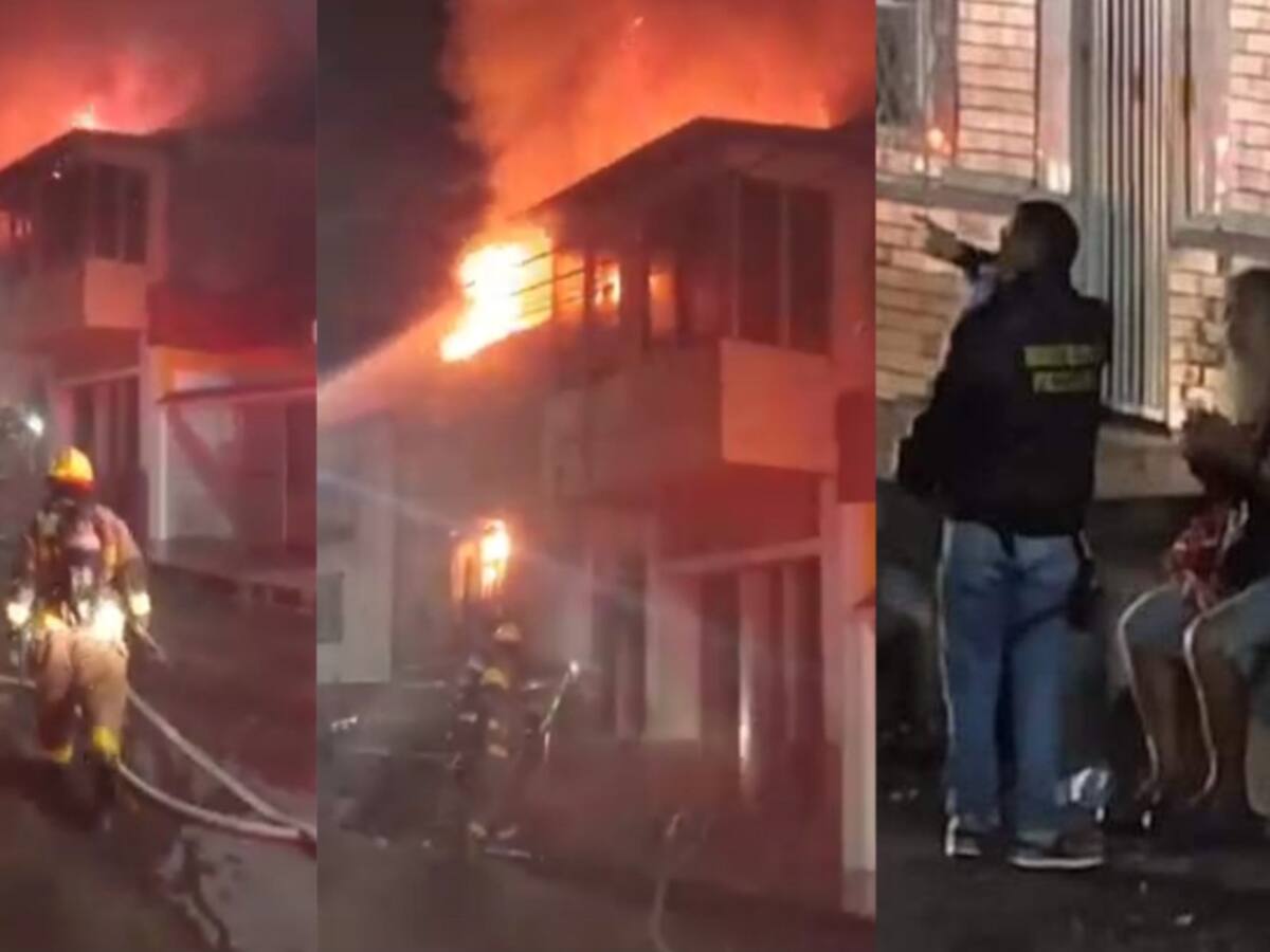 Incendio destruye vivienda de uno de los personajes más famosos en Cúcuta