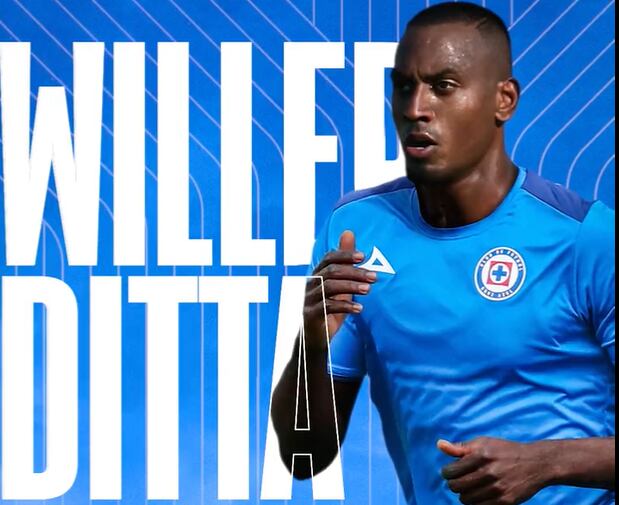 Imagen de presentación de Willer Ditta en Cruz Azul / @CruzAzul