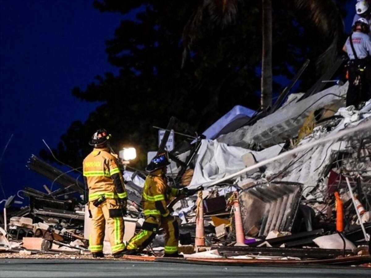 Esto es lo que se sabe del derrumbe del edificio en Miami