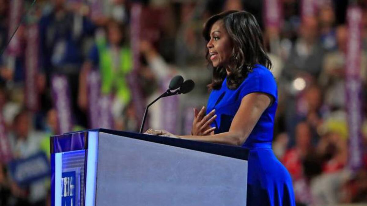 “La política está en las redes sociales”: Michelle Obama