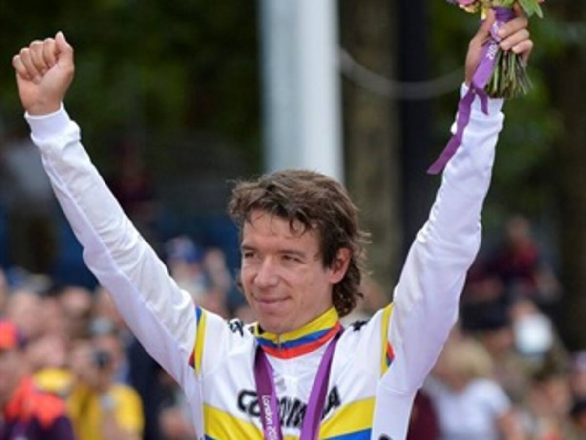 Colombia gana su primera medalla en Londres 2012 en ciclismo de ruta