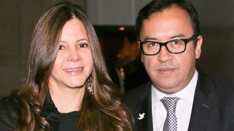 Alfonso Prada y su pareja Adriana Barragán. Foto: Créditos: Juan Diego Buitrago / EL TIEMPO