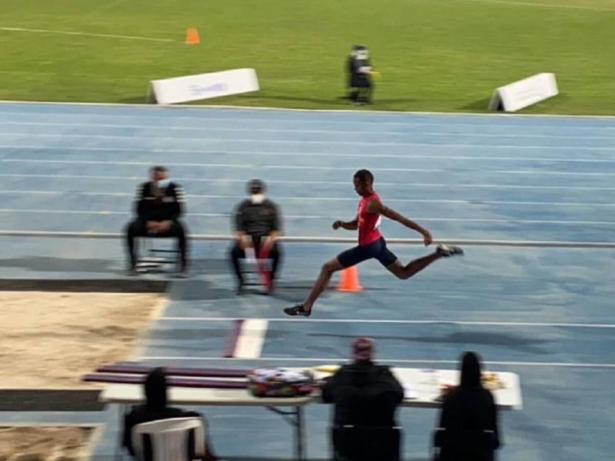 Omar Acosta gana medalla para Colombia en Grand Prix de Paraatletismo