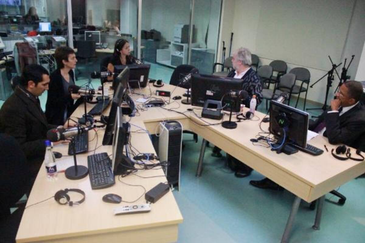 David Barguil, Arlene Tickner, Rodrigo Uprimny y Eduardo Noriega