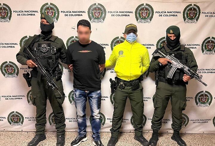 Alias Montañero- foto policía Metropolitana