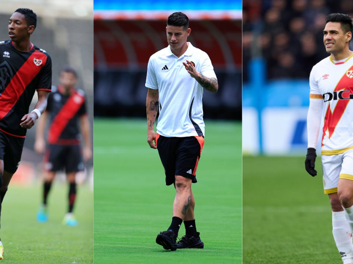 ¿Qué futbolistas colombianos han jugado en el Rayo Vallecano? James se une a la lista