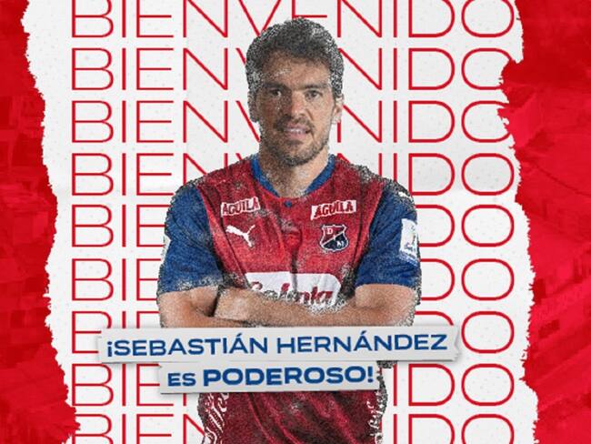 Sebastián Hernández llega procedente del Once Caldas.