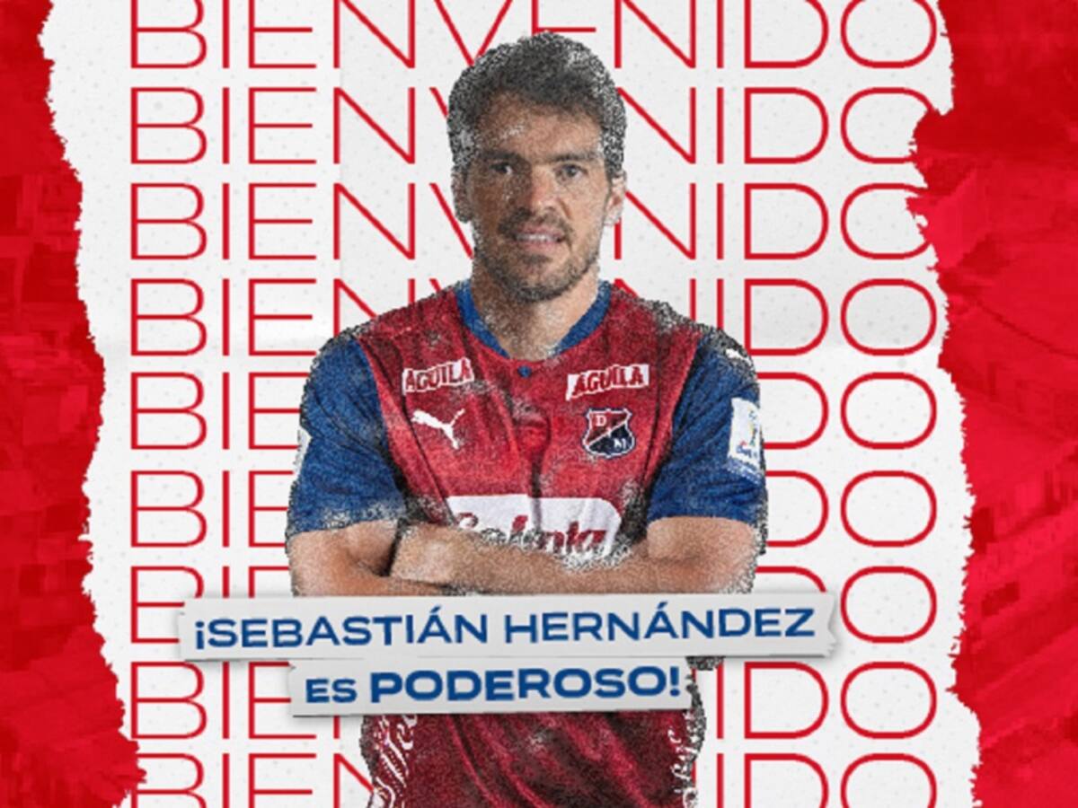 Sebastián Hernández regresa al Medellín después de nueve años