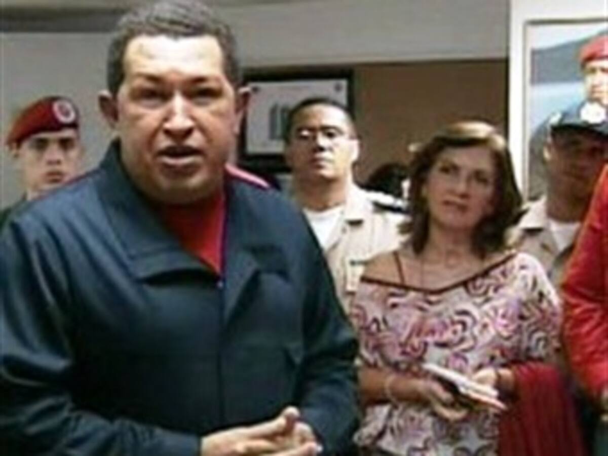 El Presidente Chávez da por superada la rencilla con España