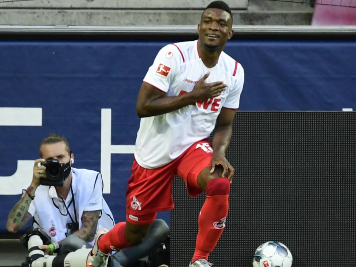 ¿Se va del Colonia?: El delantero John Cordoba habló de su futuro