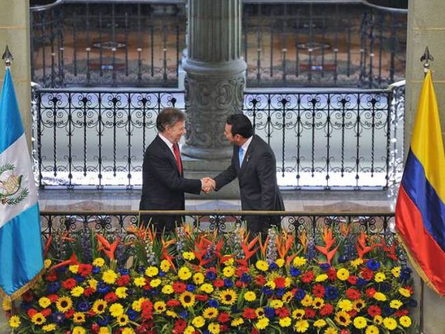 Presidente de Colombia y Guatemala 