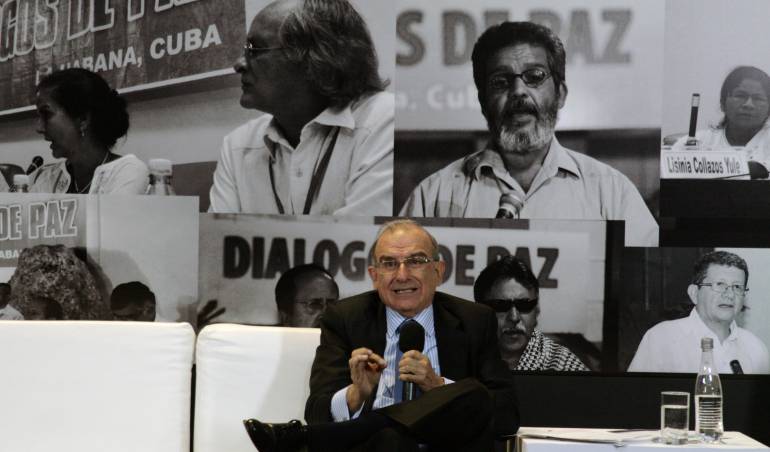 Jefe del Equipo Negociador en La Habana, Humberto De La Calle.