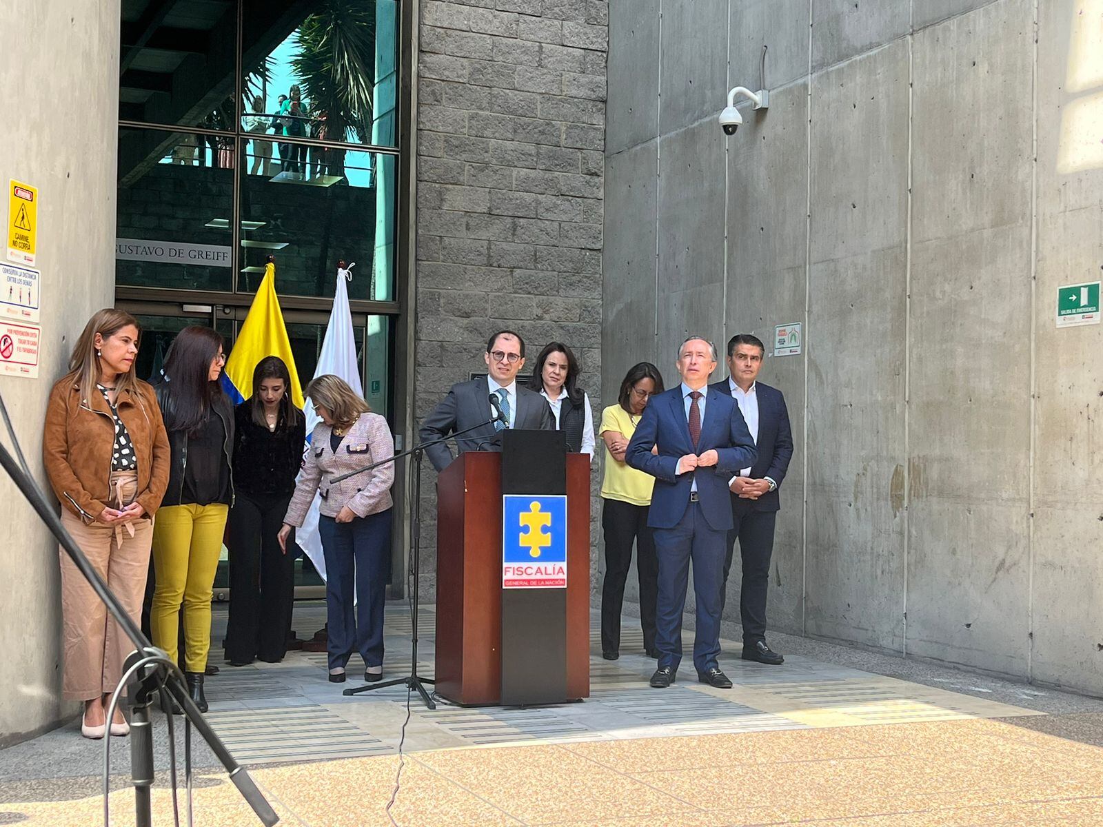 Fiscal General tras reunión con el presidente Gustavo Petro